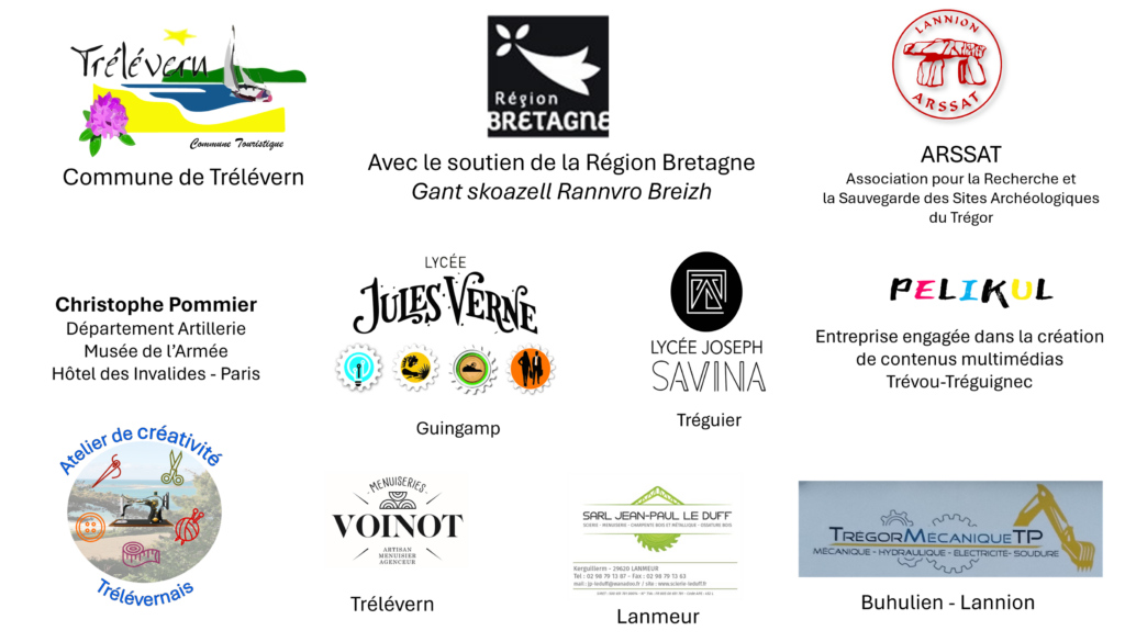 Participants au projet du parcours de Trélévern