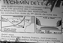 Couverture du document « Étude des noms de parcelles attenantes à une voie romaine » — archives ARSSAT