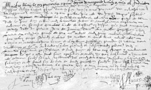 Couverture du document « La fondation de Marguerite Corien du 1er janvier 1626 » — archives ARSSAT