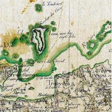 Couverture du document « Corrélation en la carte de Cassini et le cadastre napoléonien » — archives ARSSAT