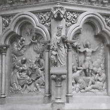 Couverture du document « Les ateliers LE MERRER (5 générations de menuisiers, ébénistes et sculpteurs de mobilier d'église) » — archives ARSSAT