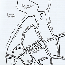 Couverture du document « Recensement des habitants de Lannion en 1851 » — archives ARSSAT