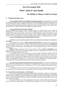 Couverture du document « Pont-Aven et son musée » — archives ARSSAT