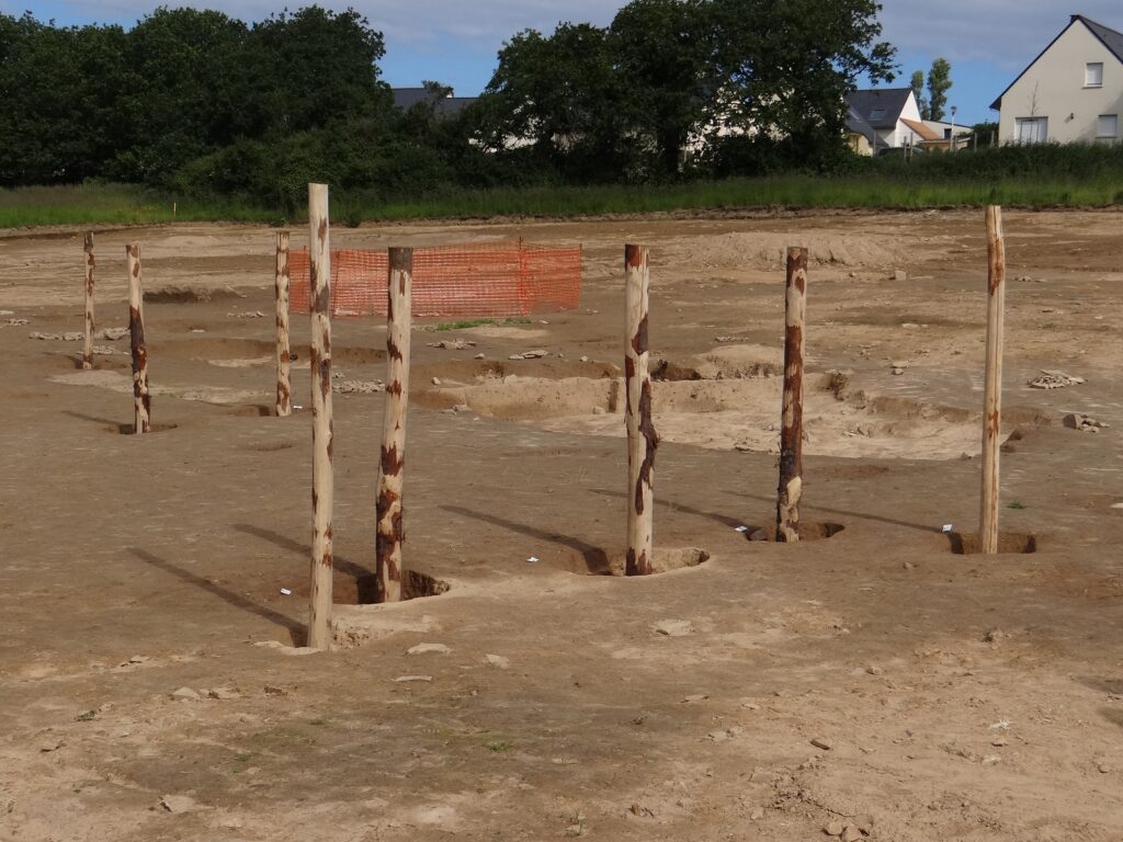 Fouilles archéologiques du site néolithique de Servel à Lannion