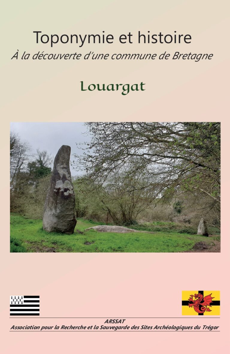 Couverture du livre « Toponymie et histoire — Louargat »