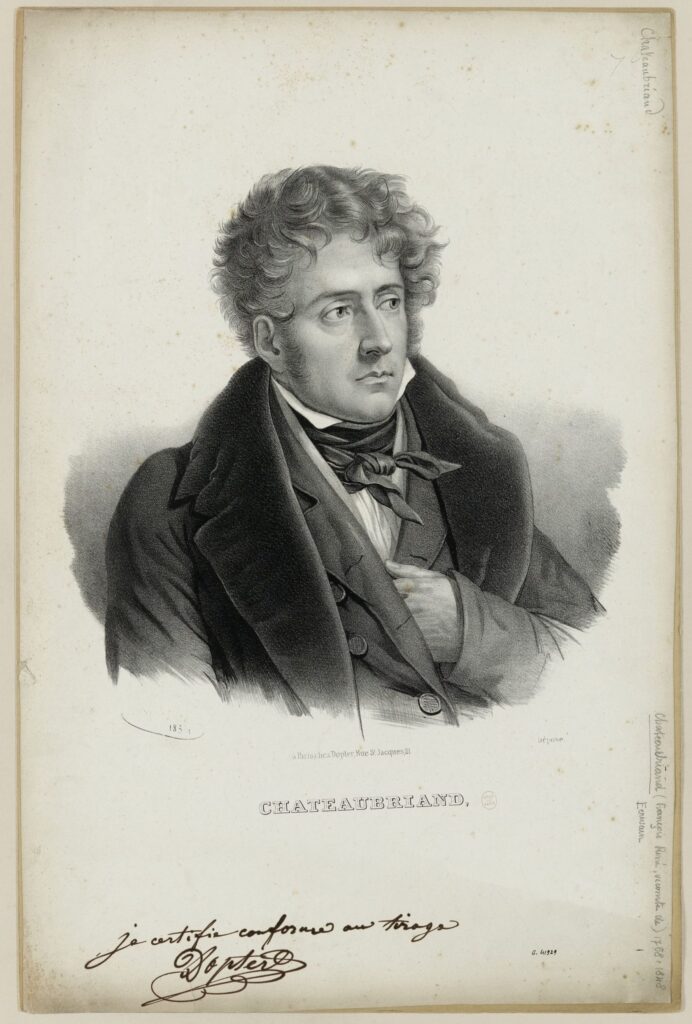 Portrait de François-René de Chateaubriand